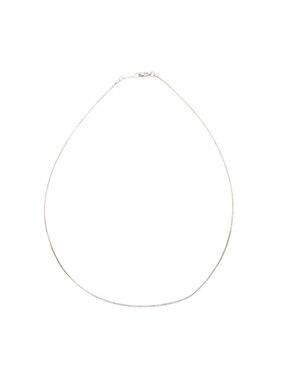 Tiffany & Co New Wire Necklace Silver